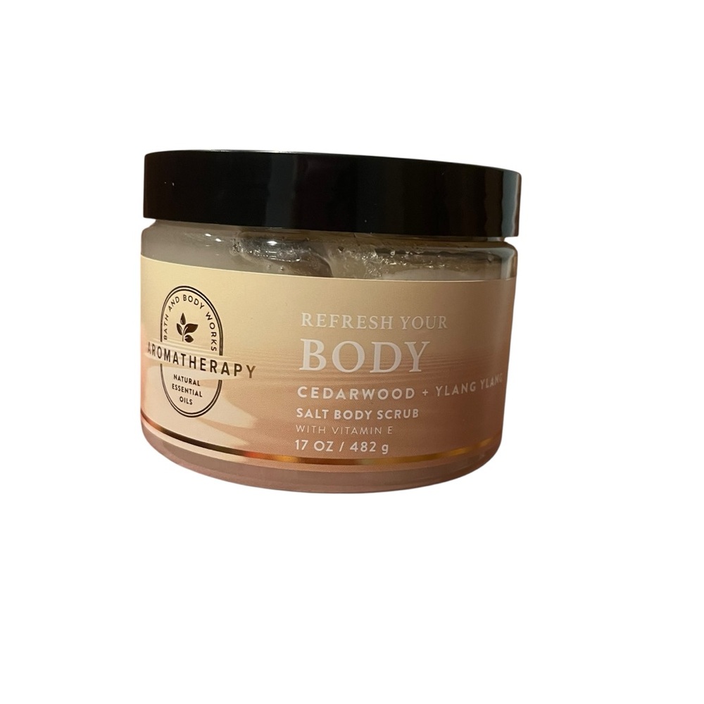 Bath‎ & Body Works Aromatherapy Cedarwood Ylang Ylang Salt Body Scrub